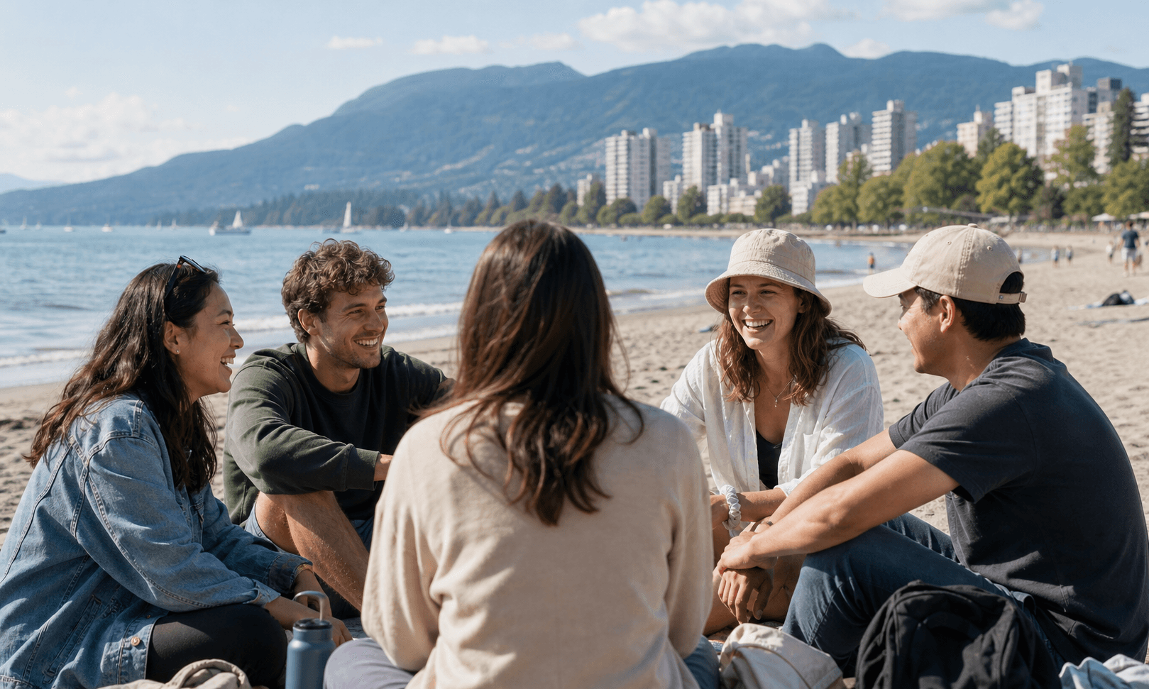 New to the City preference in a Vancouver beach setting.